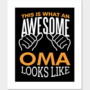 this is what an awesome oma looks like Posters and Art